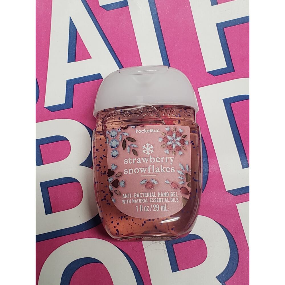 BBW Strawberry Snowflakes PocketBac Refill x5 Packs Total